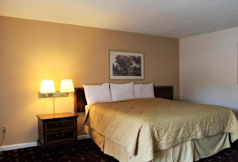 带大床的标准间, Cascades Motel   Chattanooga