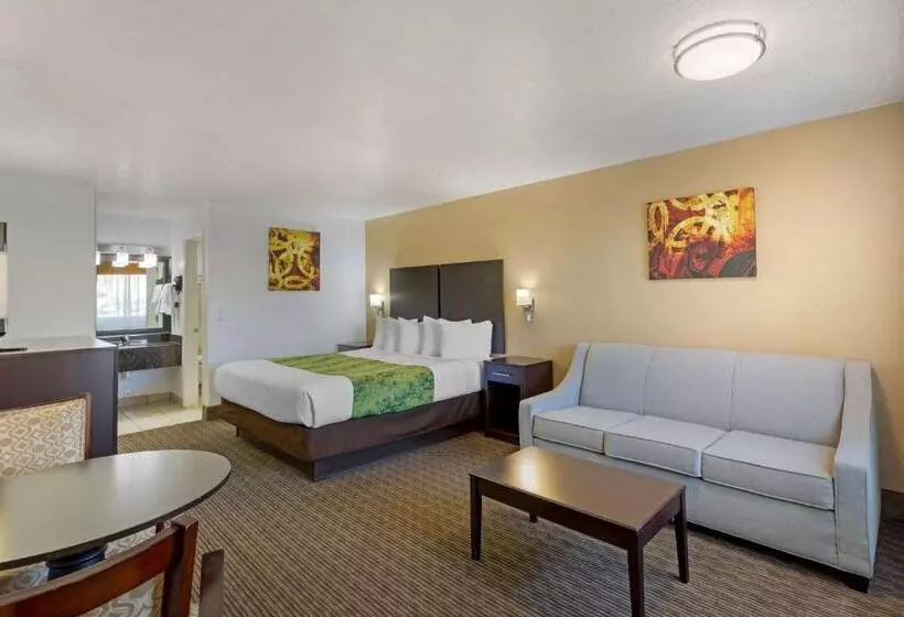 キングサイズベッドのスタンダードルーム, Best Western Mesquite Inn