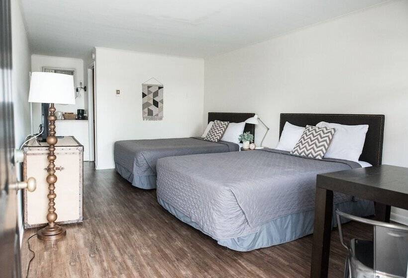 带2个双人床的标准工作室, The Carriage House At Strasburg