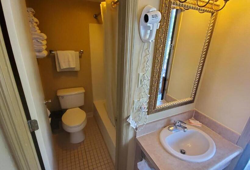 חדר סטנדרט עם מרפסת, Colonial House Motel