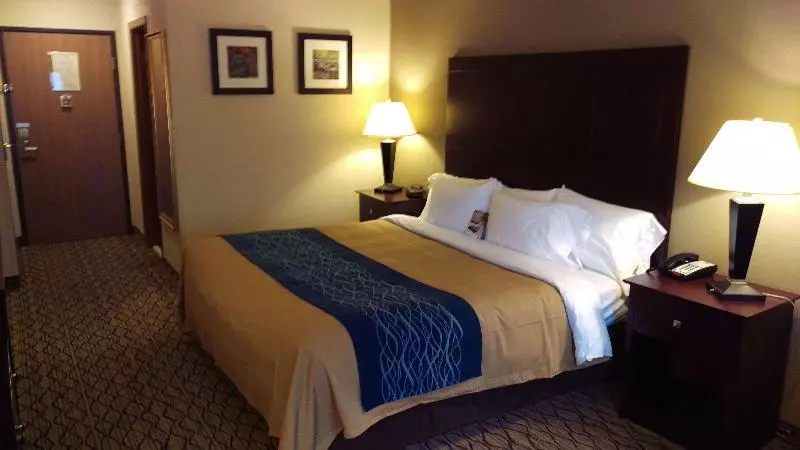 キングサイズベッドのスタンダードルーム, Comfort Inn Huntington Near University