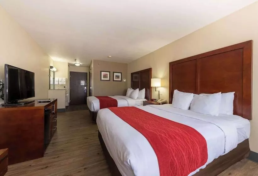 ２ダブルベッドのスタンダードルーム, Comfort Inn & Suites Alamosa