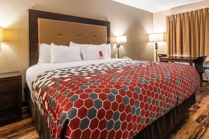 キングサイズベッドのスタンダードルーム, Econo Lodge Hillsboro I 35