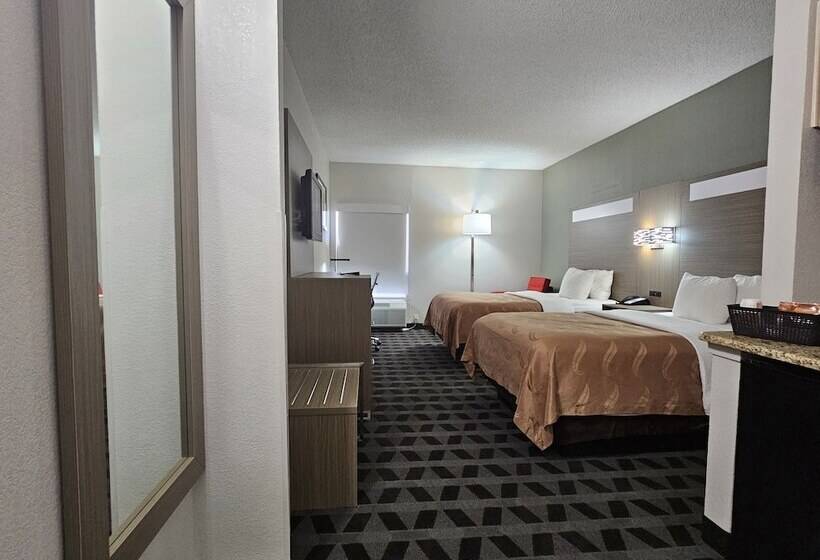 اتاق استاندارد با 2 تخت دوبل, Quality Inn & Suites Dfw Airport South