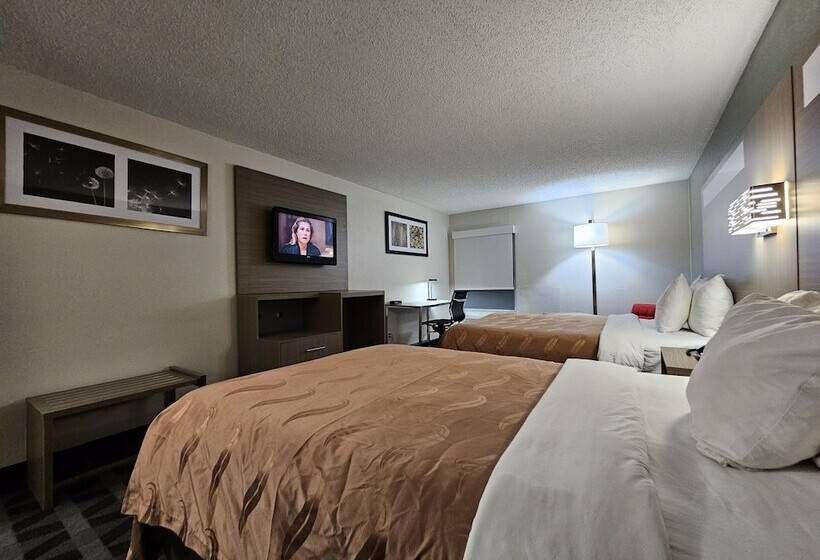 اتاق استاندارد با 2 تخت دوبل, Quality Inn & Suites Dfw Airport South