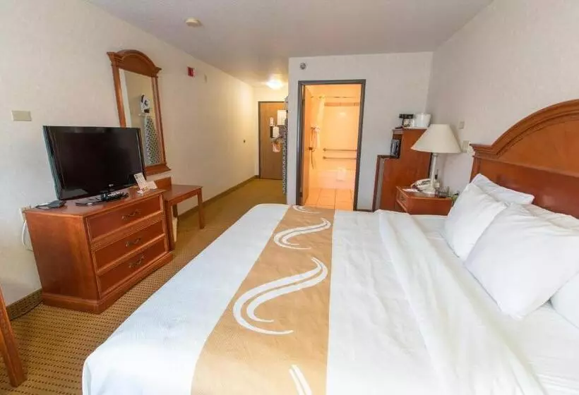 身障者適用キングサイズベッドルーム, Quality Inn & Suites University