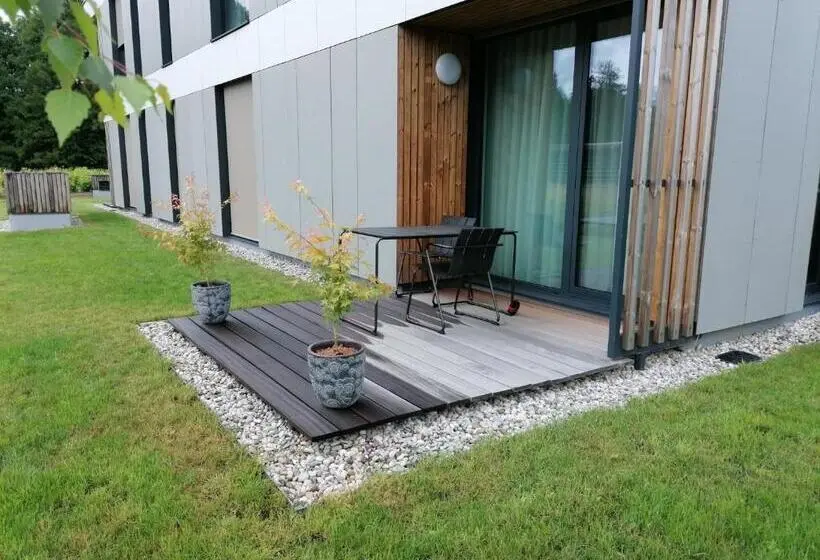 آپارتمان 1 خوابه همکف, Regentova Suites Ljubljana