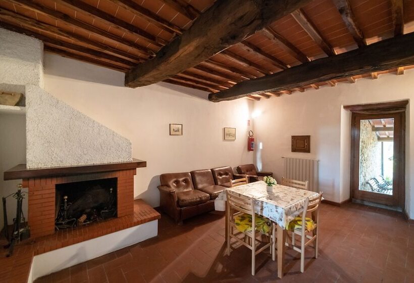 带1个卧室带花园景观的公寓, Fattoria Di Cintoia