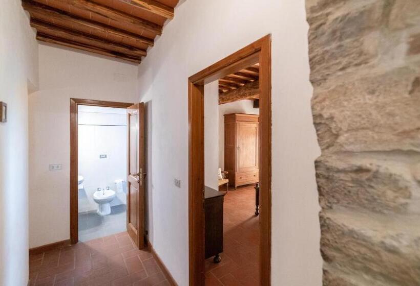 庭の見える1ベッドルームアパートメント, Fattoria Di Cintoia