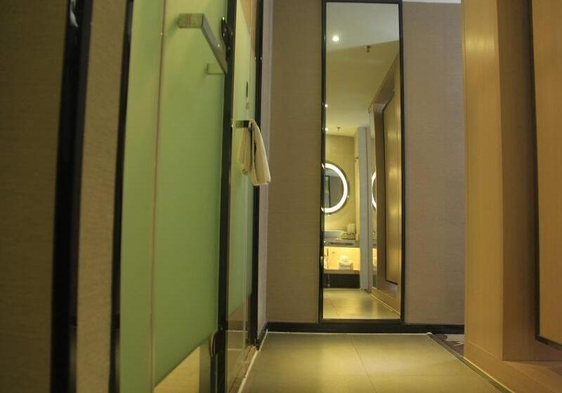 Номер Deluxe Кровать Кинг, Lavande Hotel Yinchuan Railway Station Wanda