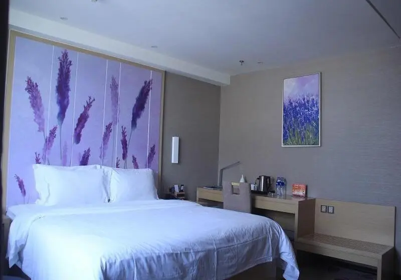 キングサイズベッドのデラックスルーム, Lavande Hotel Yinchuan Railway Station Wanda