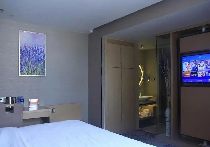 キングサイズベッドのデラックスルーム, Lavande Hotel Yinchuan Railway Station Wanda