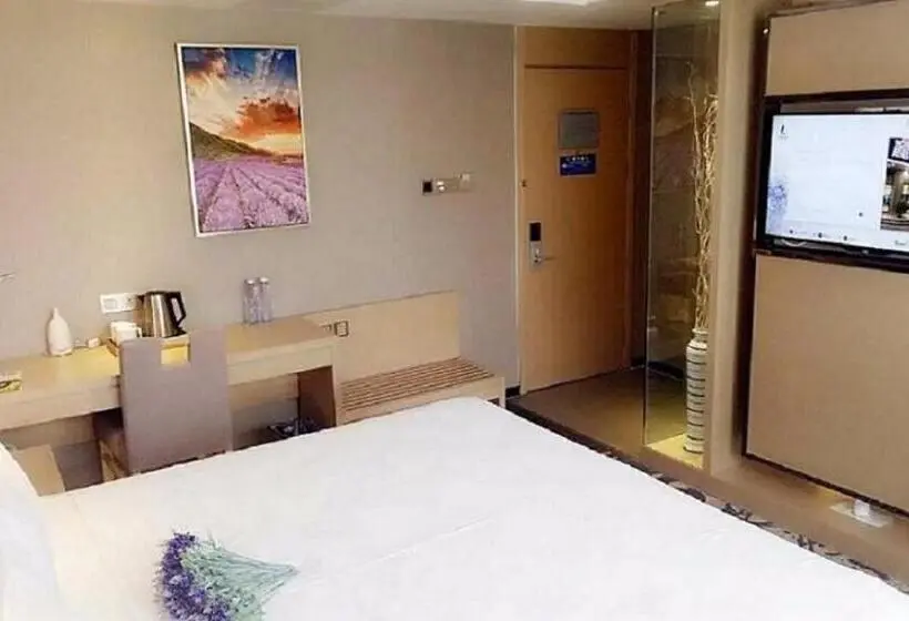 キングサイズベッドのデラックスルーム, Lavande Hotel Yinchuan Railway Station Wanda