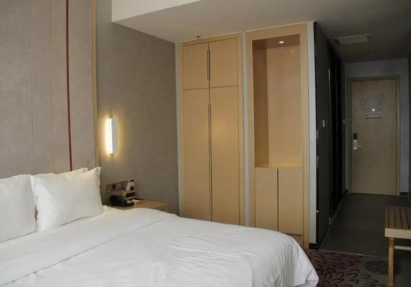 キングサイズベッドのスタンダードルーム, Lavande Hotel Yinchuan Railway Station Wanda
