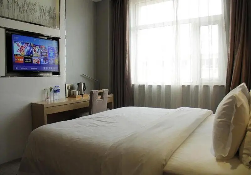 キングサイズベッドのスタンダードルーム, Lavande Hotel Yinchuan Railway Station Wanda