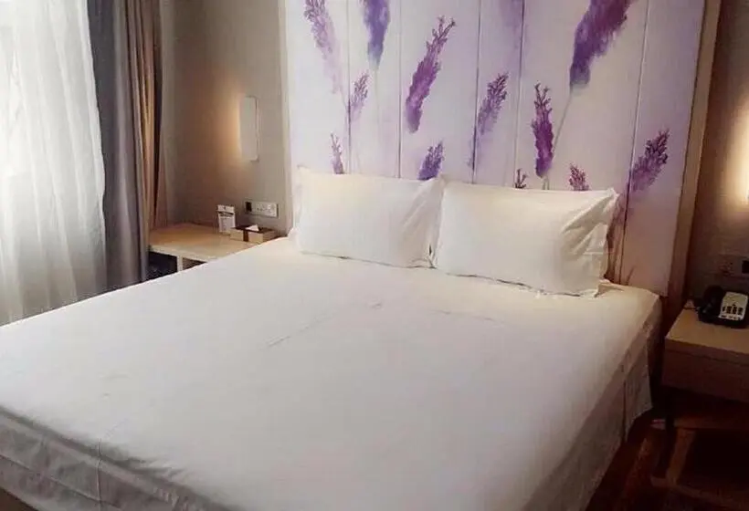 キングサイズベッドのスタンダードルーム, Lavande Hotel Yinchuan Railway Station Wanda