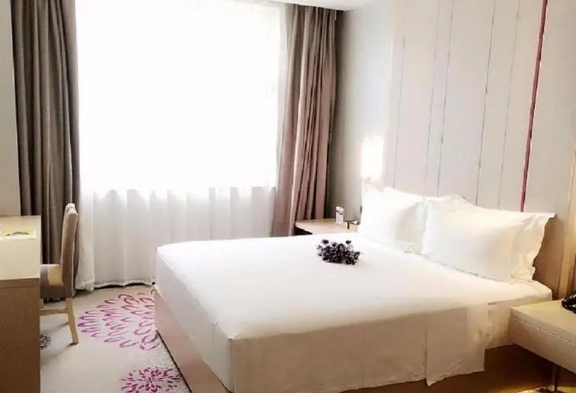 キングサイズベッドのスタンダードルーム, Lavande Hotel Yinchuan Railway Station Wanda