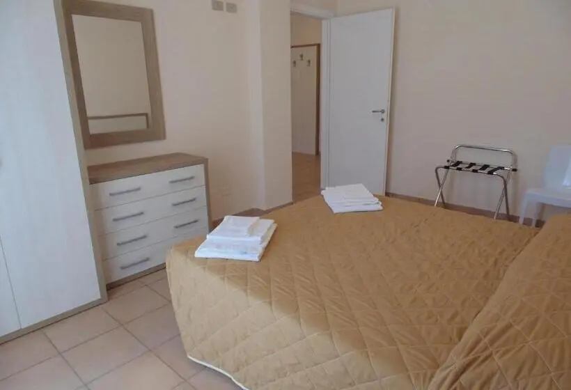 １ベッドルームのデラックスアパートメント, Residence Conchiglie