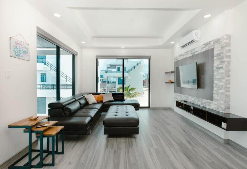 דירת חדר נוף לים, Blu Zen