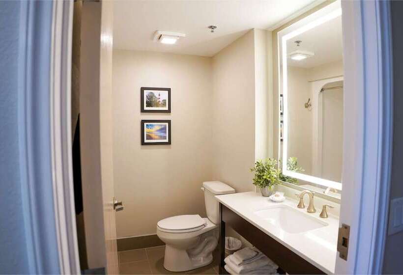 Люкс Deluxe Кровать Кинг, Comfort Suites Chincoteague Island Bayfront Resort