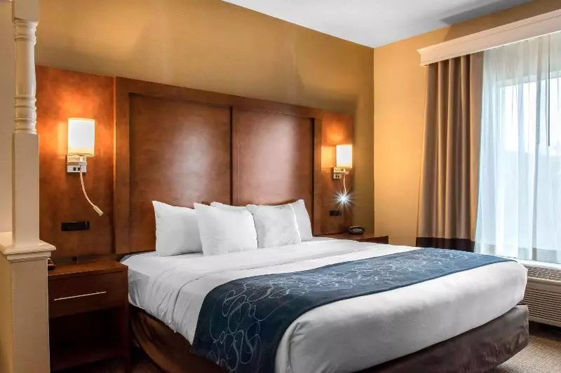 キングサイズベッドのスイートルーム, Comfort Suites Scranton Near Montage Mountain