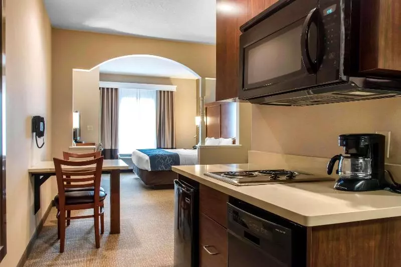 キングサイズベッドのスイートルーム, Comfort Suites Scranton Near Montage Mountain