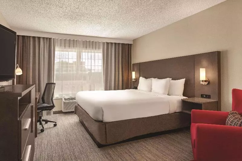 キングサイズベッドのスタンダードルーム, Country Inn & Suites By Radisson, Buffalo, Mn
