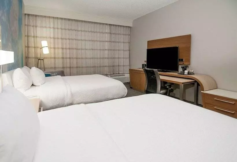 2ダブルベッドのスタンダードルーム, Courtyard By Marriott Bentonville