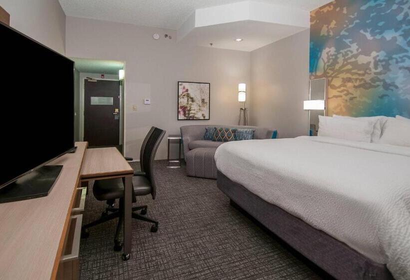 اتاق استاندارد با تخت بزرگ, Courtyard By Marriott Bentonville
