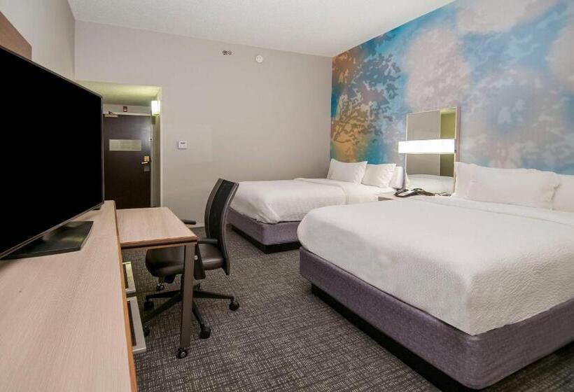 اتاق استاندارد با 2 تخت دوبل, Courtyard By Marriott Bentonville