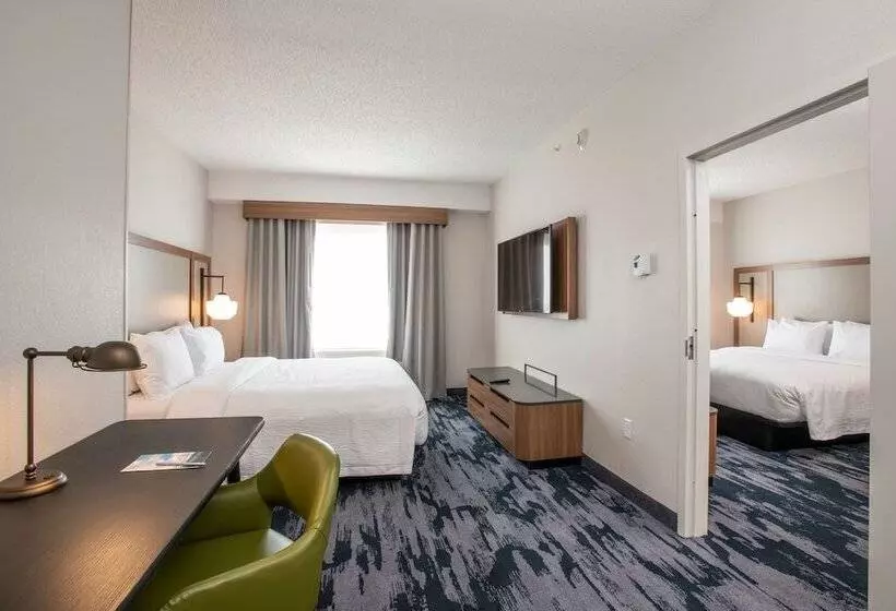 2ベッドスイートルーム, Fairfield By Marriott Inn & Suites Newport Cincinnati