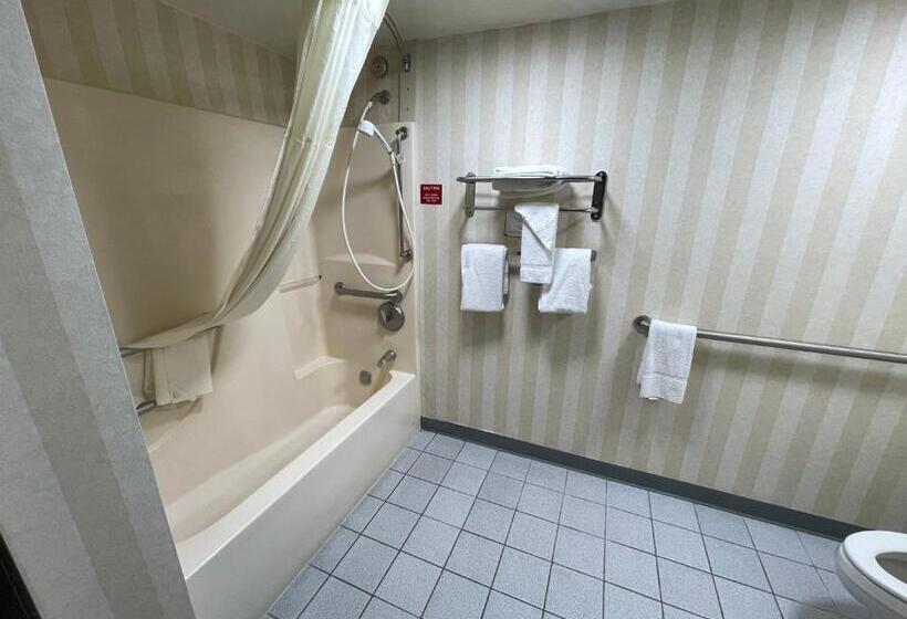 适合残疾人士使用的带超级大床的标准间, Quality Inn & Suites North Gibsonia