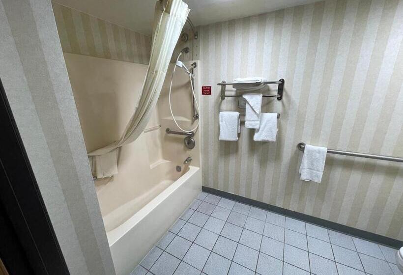 适合残疾人士使用的带超级大床的标准间, Quality Inn & Suites North Gibsonia