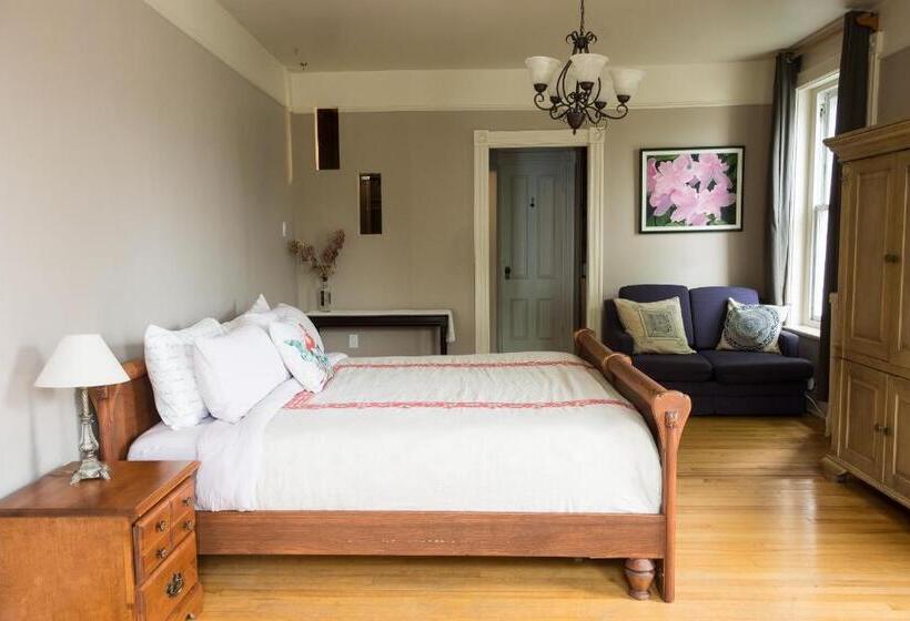 חדר דחוקס עם מיטת קינג, Auberge De La Visitation