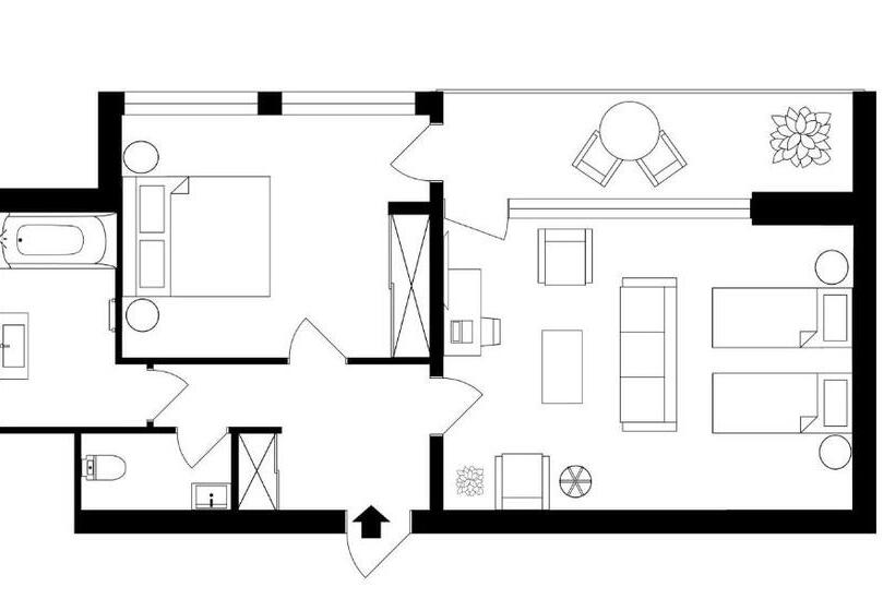آپارتمان 2 خوابه, žilvinas