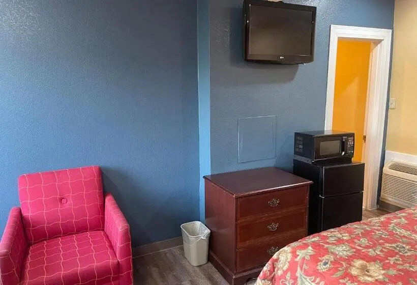 キングサイズベッドのデラックスルーム, Kenwood Court Motel