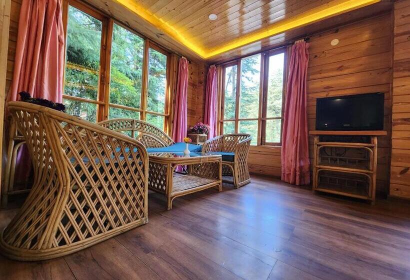 침실 1개 아파트, The Chalets Naldehra
