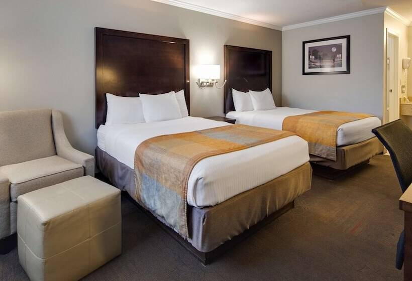 Номер Стандарт 2 Двуспальные Кровати, Best Western Clermont