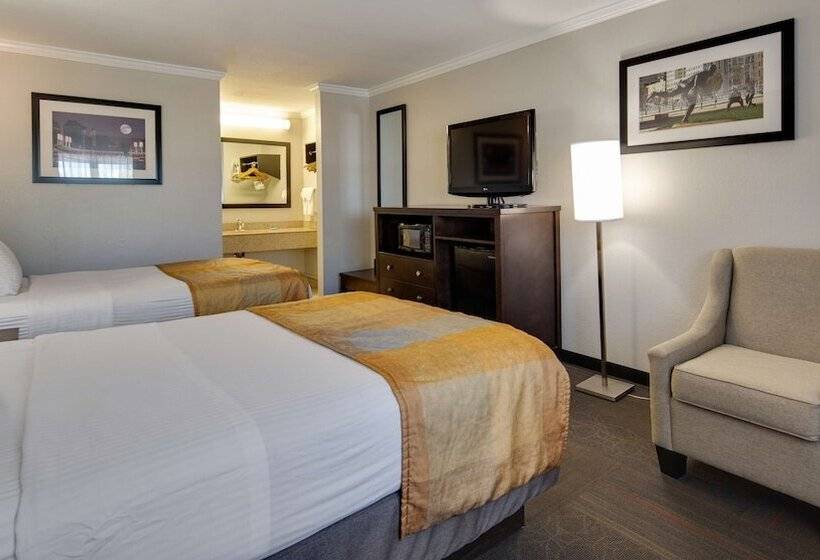 Номер Стандарт 2 Двуспальные Кровати, Best Western Clermont