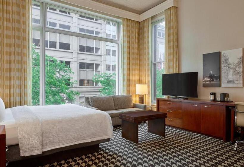 스탠다드 룸 킹사이즈 침대, Courtyard By Marriott Denver Downtown