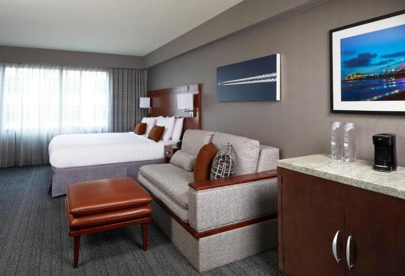 带大床的标准间, Courtyard By Marriott Los Angeles Lax/century Boulevard