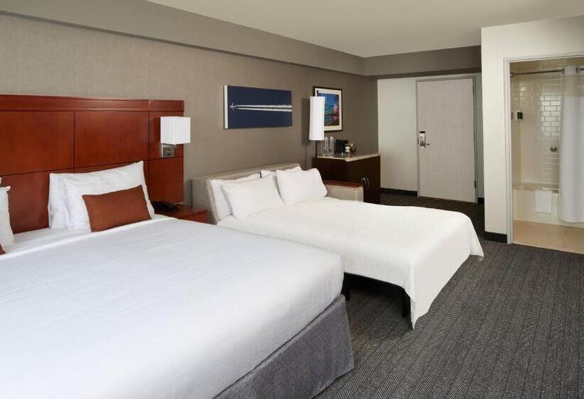 اتاق استاندارد با تخت بزرگ, Courtyard By Marriott Los Angeles Lax/century Boulevard