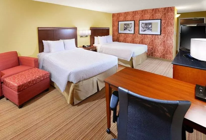 ２ダブルベッドのスタンダードルーム, Courtyard By Marriott Dallas Plano In Legacy Park