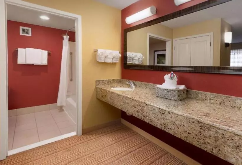 キングサイズベッドのスイートルーム, Courtyard By Marriott Dallas Plano In Legacy Park