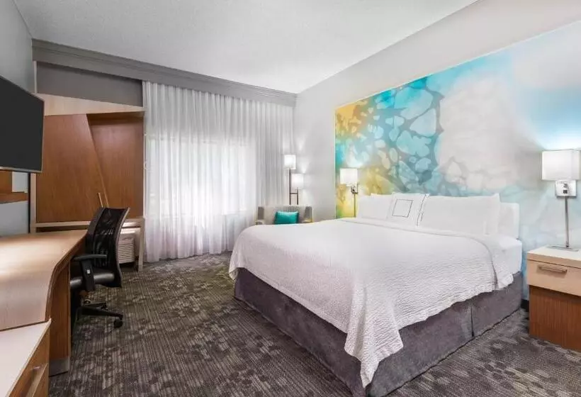 اتاق استاندارد با تخت بزرگ, Courtyard by Marriott Lafayette Airport