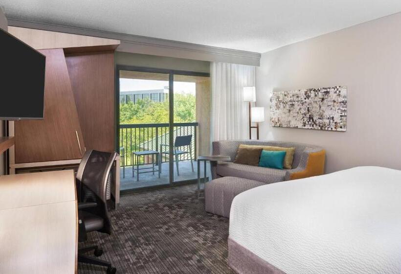 스탠다드 룸 킹사이즈 침대, Courtyard Lafayette Airport