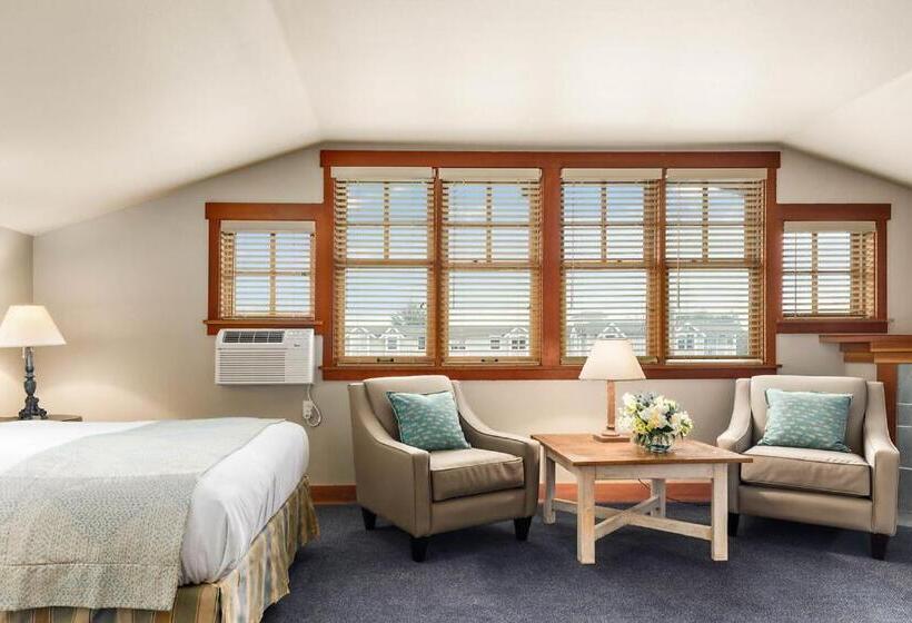 غرفة قياسية سرير ملكى, La Conner Channel Lodge