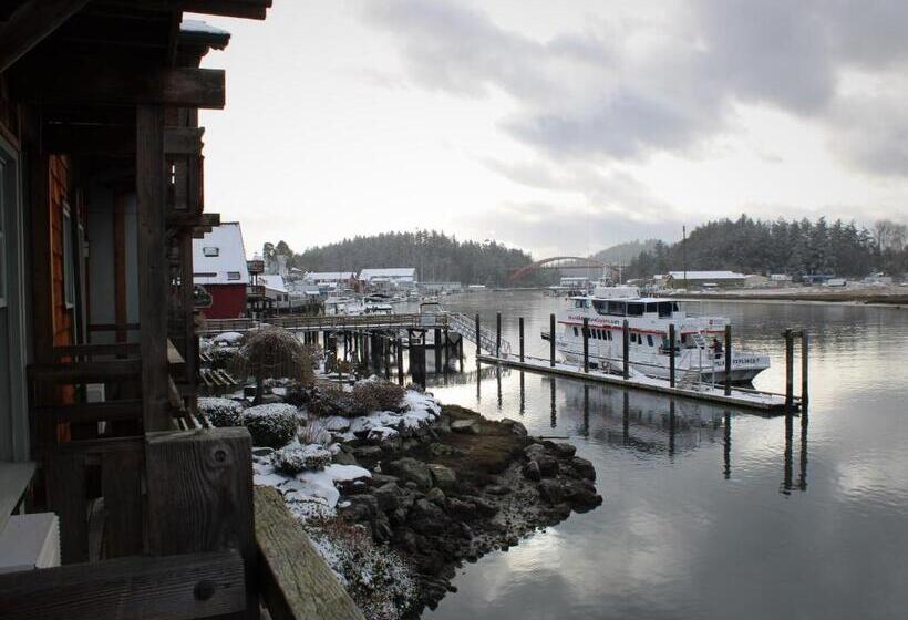 غرفة قياسية سرير ملكى, La Conner Channel Lodge