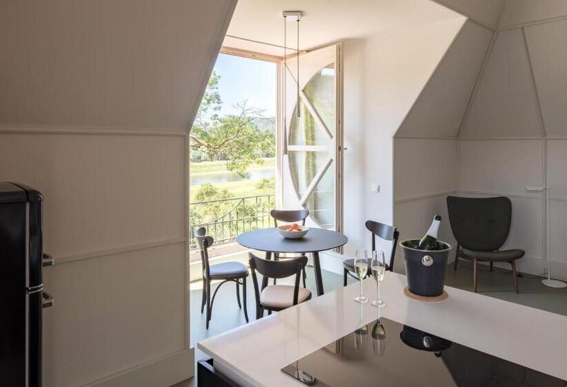 침실 1개 디럭스 아파트, Schloss Prossen