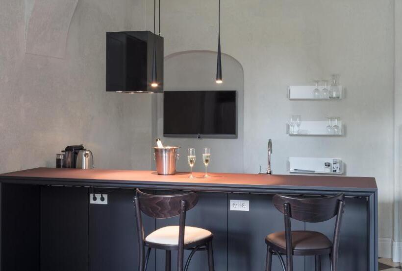 침실 1개 테라스 아파트, Schloss Prossen